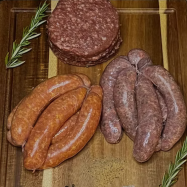 Premium Grass-Fed Lamb Mixed Sausages & Patties 12 Pack