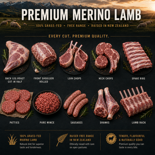 Premium Grass-Fed Merino Lamb Box