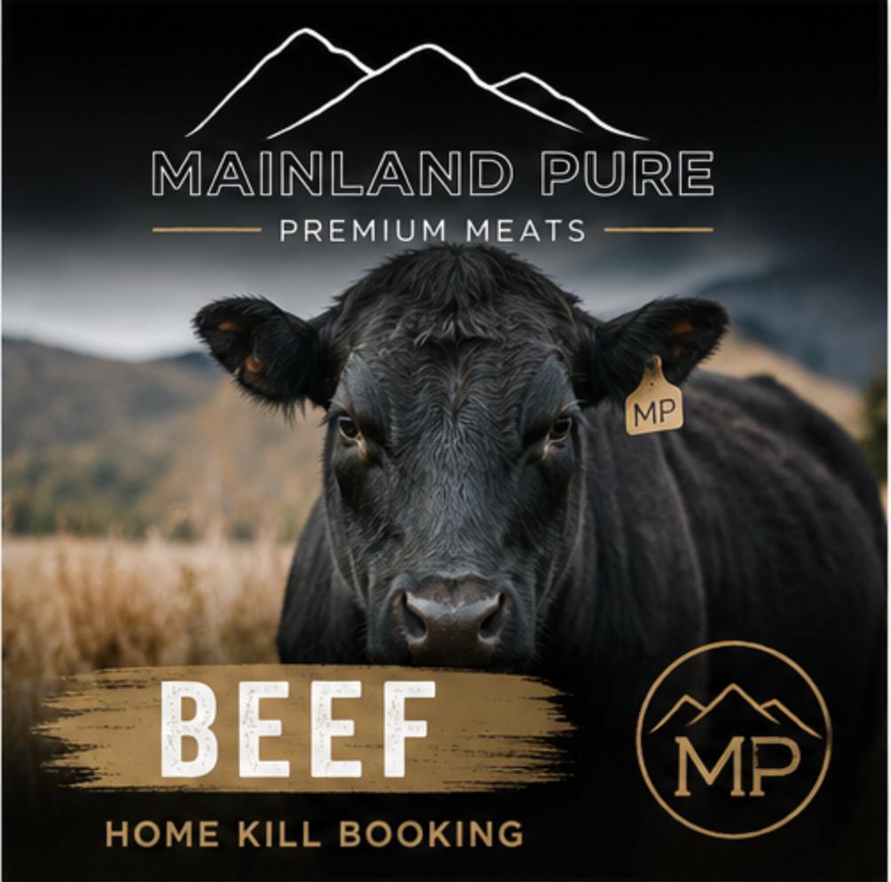 Homekill Booking - Beef (Slaughter: $220 per animal Processing: $1.80 per kg carcass weight)