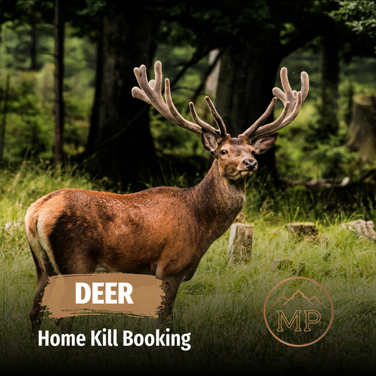 Homekill Booking - Deer (Slaughter: $90 per animal Processing: $3.00 per kg carcass weight)